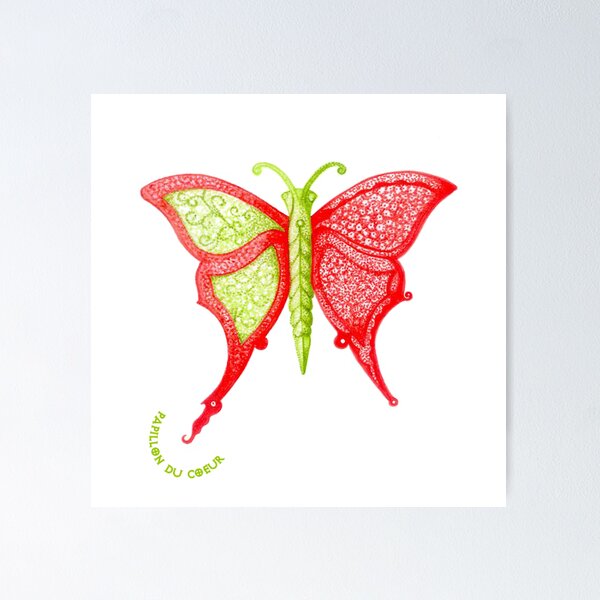 Item preview, Papillon du Coeur designed and sold by montdragon.