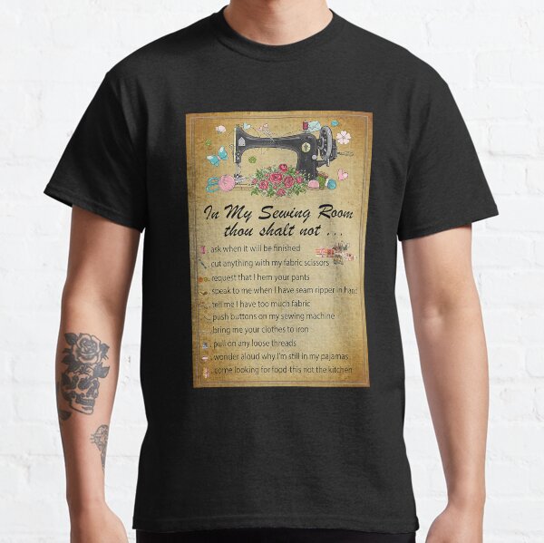 Item preview, sewing In my sewing room thou shalt not designed and sold by CampenKlein.