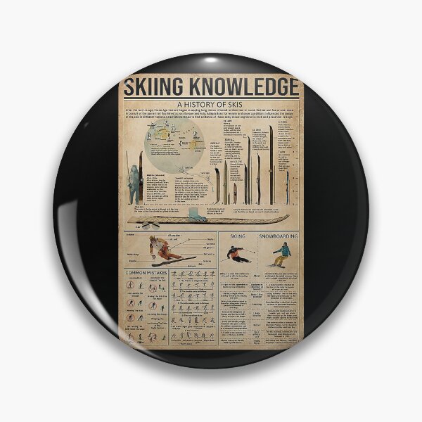 Item preview, Skiing Knowledge art designed and sold by sellexxf69.