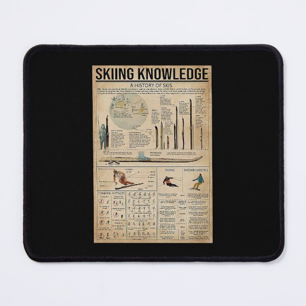 Item preview, Skiing Knowledge art designed and sold by sellexxf69.