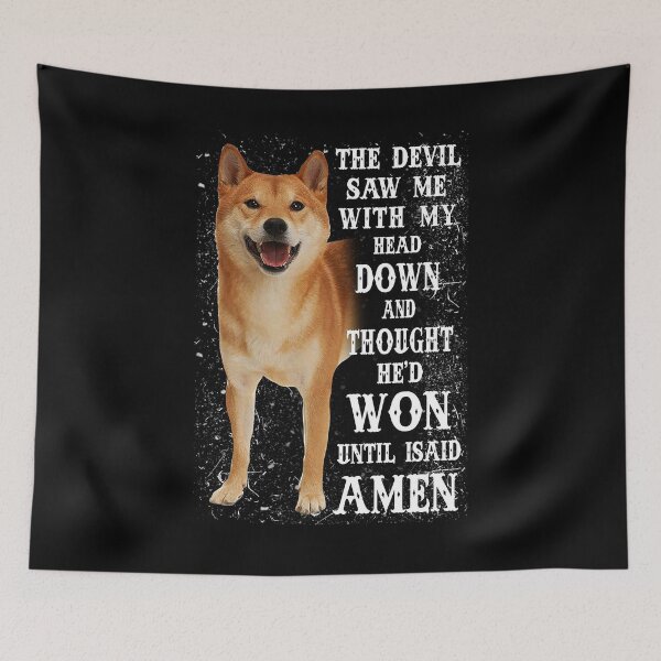 Item preview, Shiba Inu Amen dogs lover designed and sold by cevyl49.