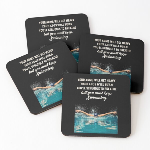 Item preview, Swimmers You Must Keep Swimming  designed and sold by Alexanderhishop.