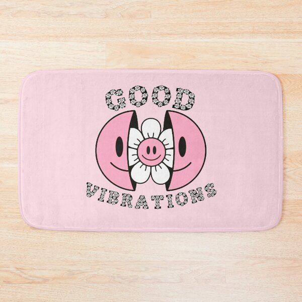 Item preview, GOOD VIBRATIONS Smiling Daisy Pink designed and sold by everything4eva.