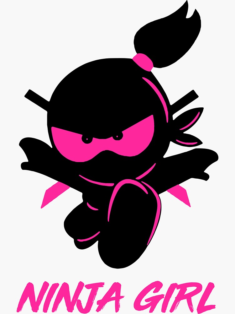 “Ninja Kidz TV Girl” Sticker for Sale by EribertoAbbott | Redbubble