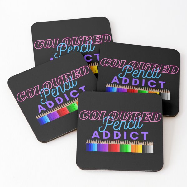 Item preview, Coloured Pencil Addict designed and sold by WonkeyCreations.