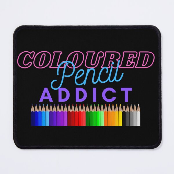 Item preview, Coloured Pencil Addict designed and sold by WonkeyCreations.