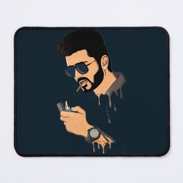 Item preview, actor vijay stylist with cigarette Premium designed and sold by FRGMNTSatelier.