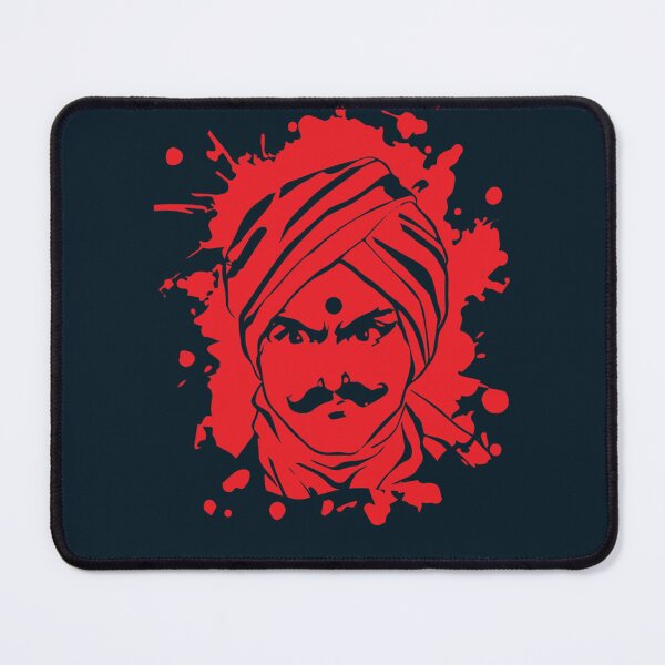 Item preview, Bharathai Face Poem Bharathiyar Tamil Culture designed and sold by FRGMNTSatelier.