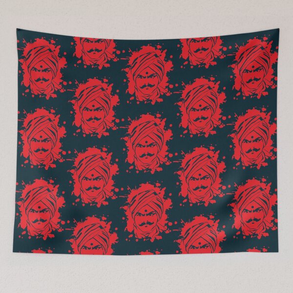 Item preview, Bharathai Face Poem Bharathiyar Tamil Culture   designed and sold by FRGMNTSatelier.
