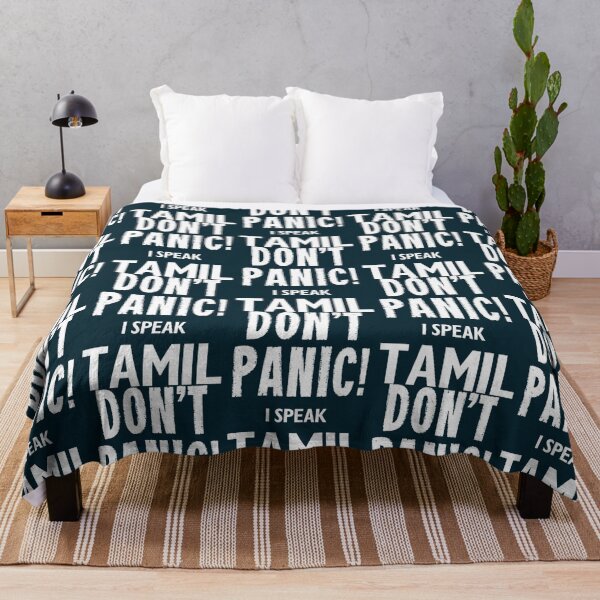 Item preview, Don_t Panic! I Speak Tamil   designed and sold by FRGMNTSatelier.
