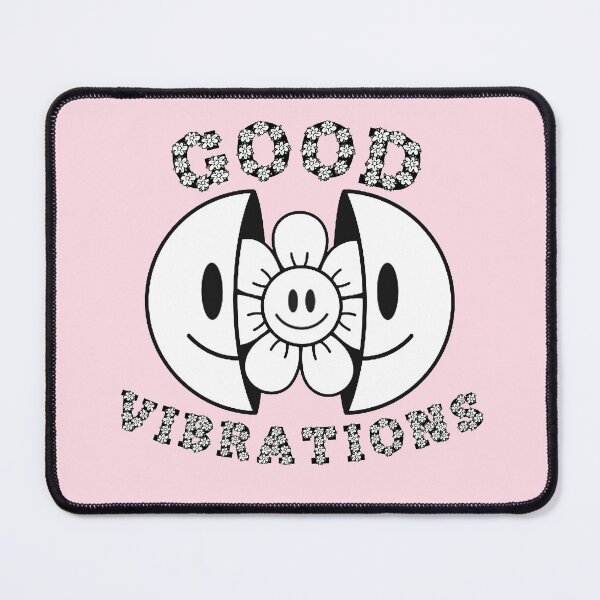 Item preview, GOOD VIBRATIONS Smiling Daisy White designed and sold by everything4eva.