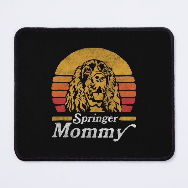 Item preview, Retro Vintage English Springer Spaniel Mommy designed and sold by More Cute Dogs.