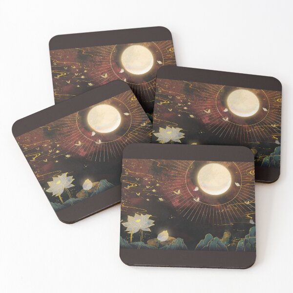 Item preview, Chinese art, Chinese Beautiful Moon Art, Night view Digital Art. designed and sold by MsLuciaStore.