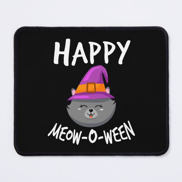 Item preview, Happy Meow O Ween Happy Halloween Cat Costume Funny Black Cat Halloween designed and sold by MalloWilli.