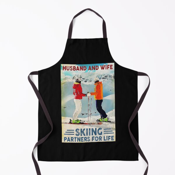 Item preview, Husband and wife Skiing Partners For Life  designed and sold by sellexxf69.