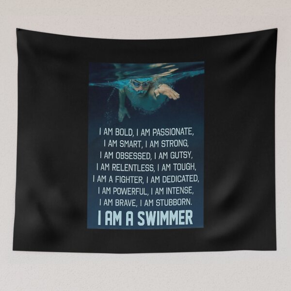Item preview, Swimming I Am A Swimmer   designed and sold by Alexanderhishop.