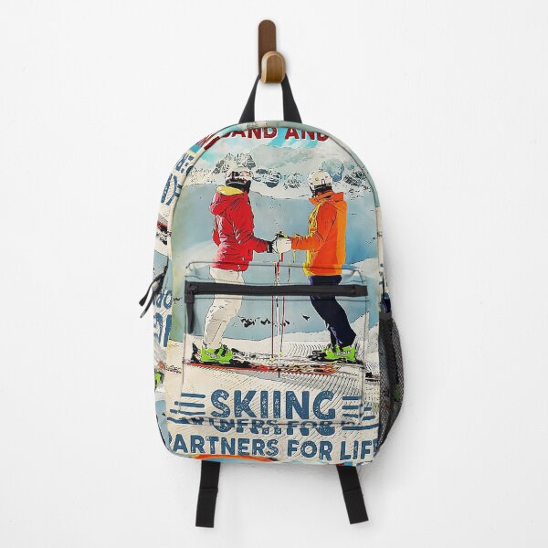 Item preview, Husband and wife Skiing Partners For Life designed and sold by sellexxf69.