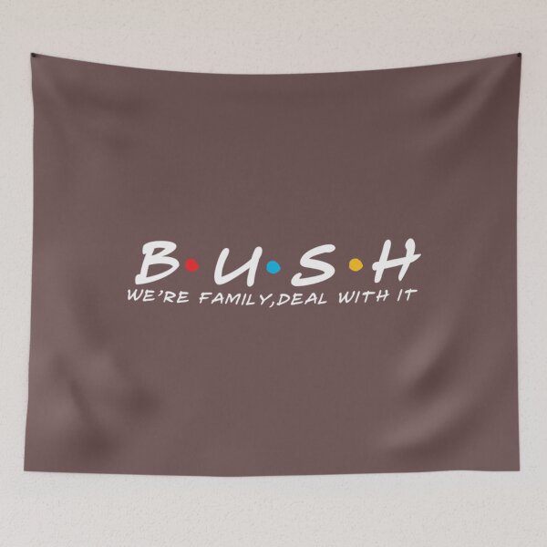 Aperçu de l'œuvre T-shirt de la famille BushLa famille Bush Nom de famille Bush Nom de famille Bush créée et vendue par OkazaSaitama.
