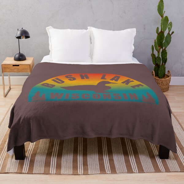 Item preview, Bush Lake Wisconsin T-ShirtBush Lake Northern Wisconsin Sunset Loon designed and sold by OkazaSaitama.
