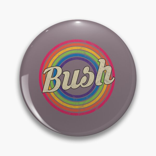 Item preview, Bush T-ShirtBush - Retro Rainbow Faded-Style designed and sold by OkazaSaitama.