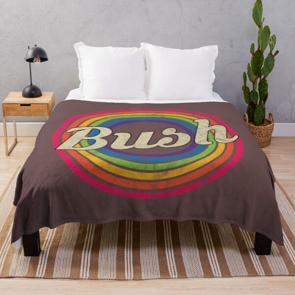Item preview, Bush T-ShirtBush - Retro Rainbow Faded-Style designed and sold by OkazaSaitama.