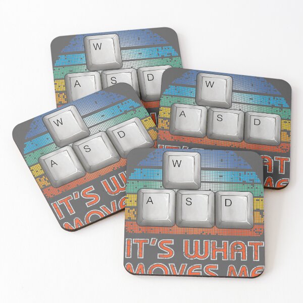 Item preview, WASD PC Gamer Video Gaming Men Vintage designed and sold by denoref.