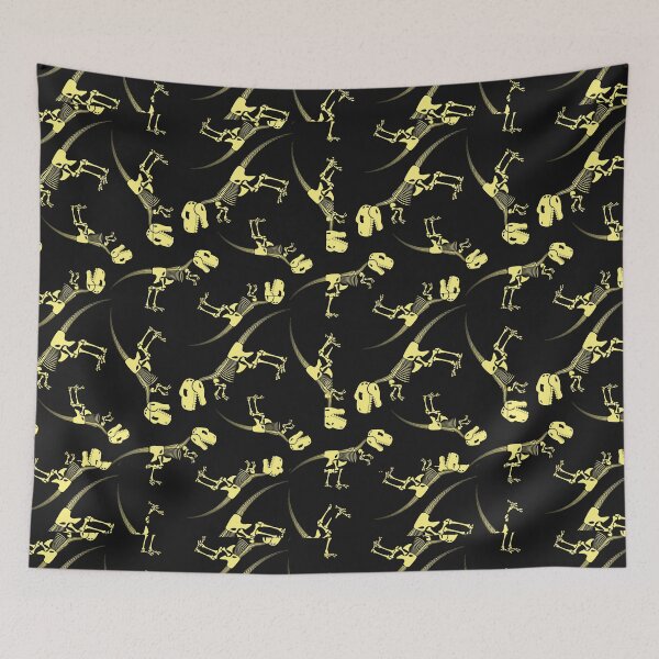Item preview, Dinosaur Skeleton Pattern designed and sold by cgroenewald.