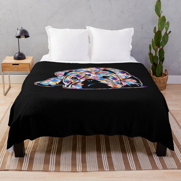 Item preview, Cool And Awesome English Bulldog Geometric designed and sold by UnknownArtistt.