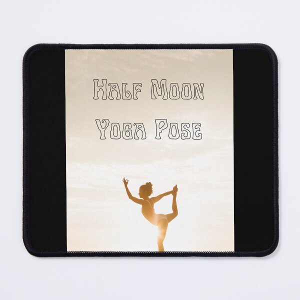 Artikelvorschau, Halbmond-Yoga-Pose entworfen und verkauft von PennysCrafts.