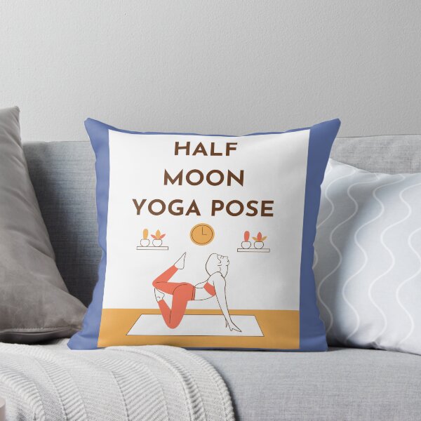 Artikelvorschau, Halbmond-Yoga-Pose entworfen und verkauft von PennysCrafts.