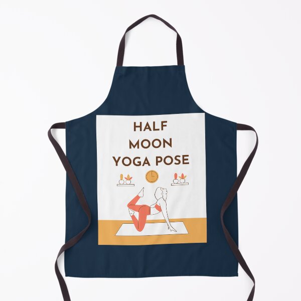 Item preview, Half Moon Yoga Pose designed and sold by PennysCrafts.