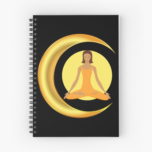 Artikelvorschau, Halbmond-Yoga-Pose entworfen und verkauft von PennysCrafts.