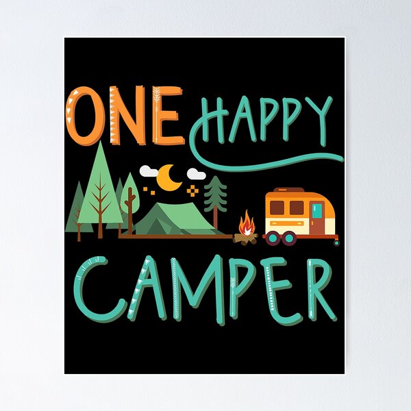 Item preview, One Happy Camper First Birthday Camping Matching designed and sold by BennetJaco.