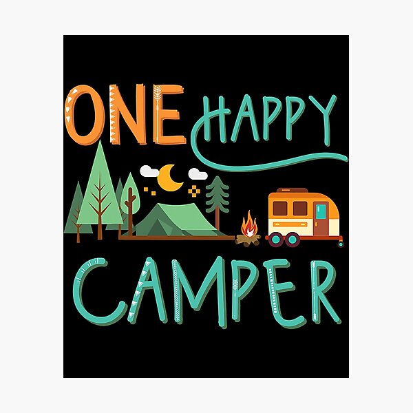 Item preview, One Happy Camper First Birthday Camping Matching designed and sold by BennetJaco.