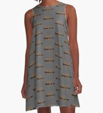 Lazy Sloth A-Line Dress