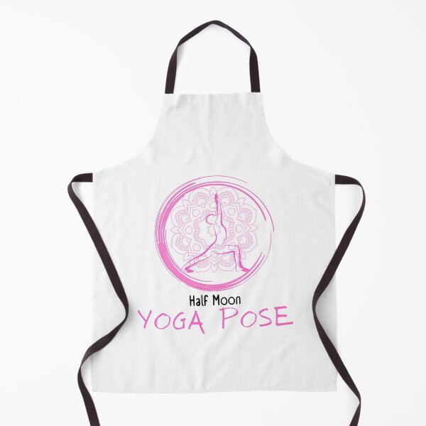 Item preview, Half moon yoga pose designed and sold by PennysCrafts.