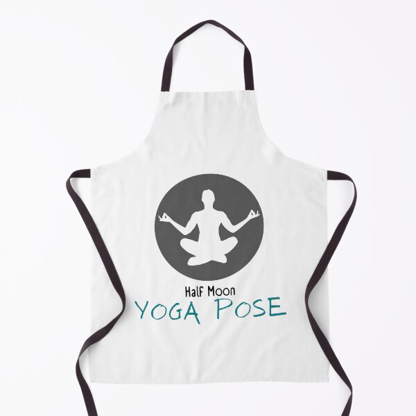 Item preview, Half moon yoga pose designed and sold by PennysCrafts.