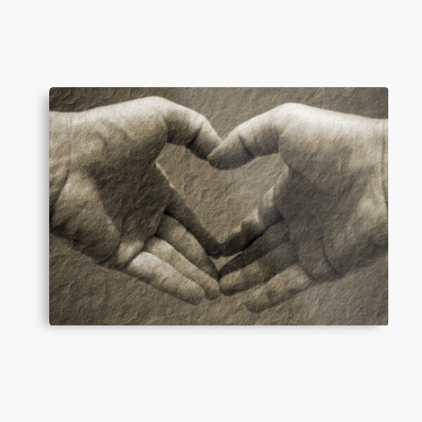 With love... Metal Print
