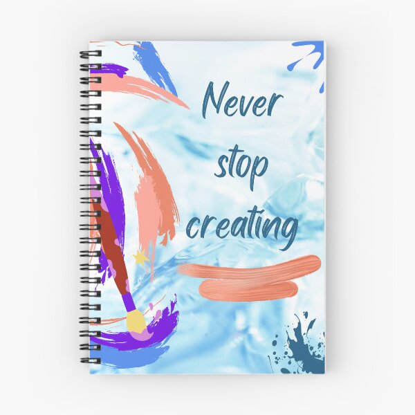 Item preview, Never stop creating and be unique  designed and sold by Arteartz.