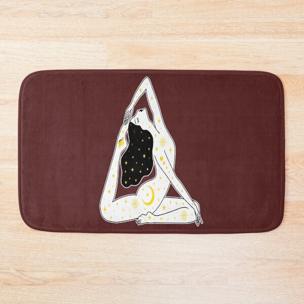 Artikelvorschau, Halbmond-Yoga-Pose entworfen und verkauft von PennysCrafts.