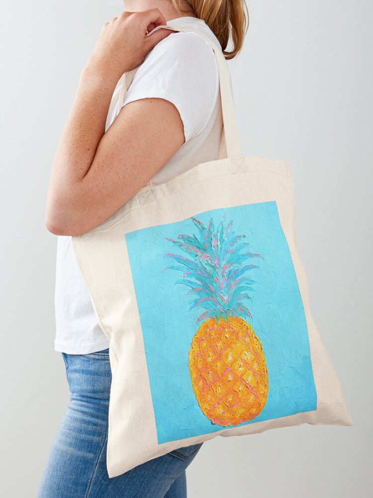 Pineapple canvas online bag