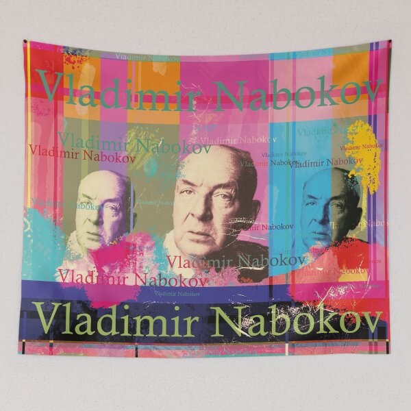 Item preview, Vladimir Nabokov, Russian-American writer designed and sold by Mauswohn.