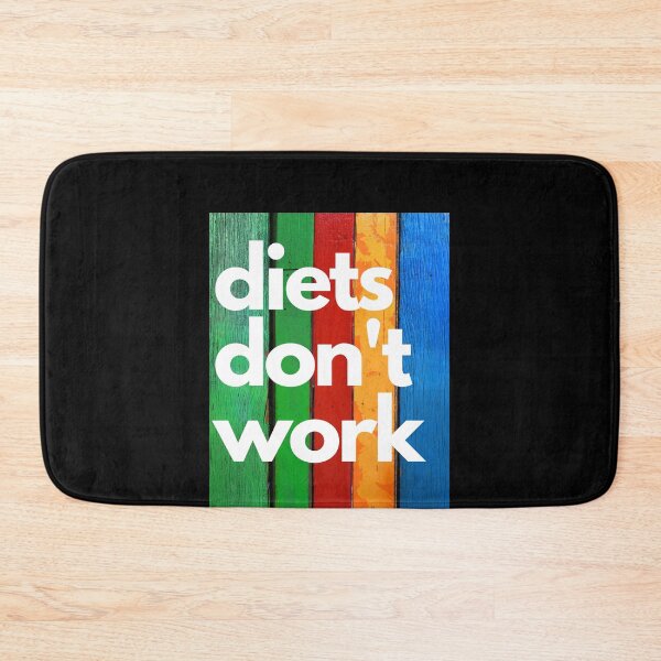 Item preview, Diets Don't Work designed and sold by BetterLifeToday.