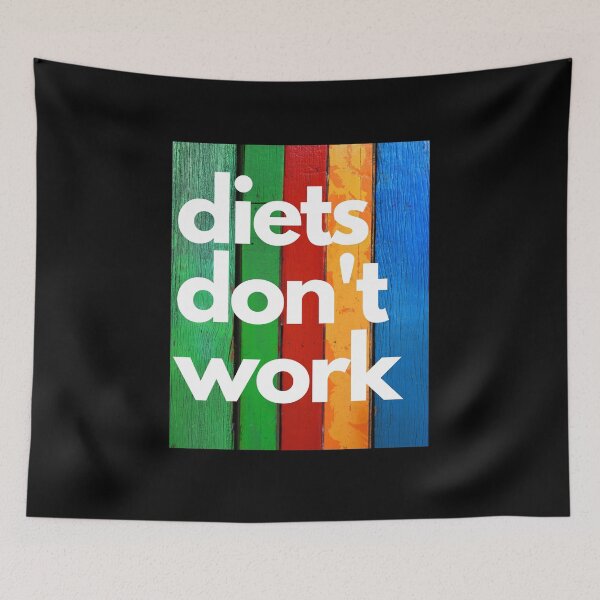 Item preview, Diets Don't Work designed and sold by BetterLifeToday.