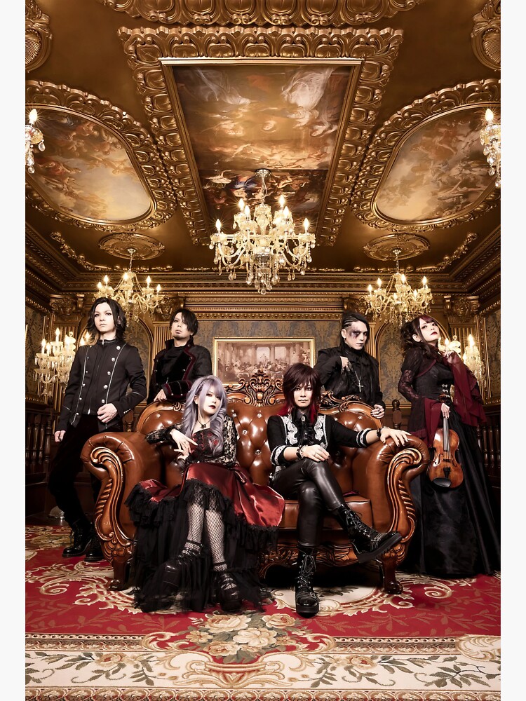 "Vkei Japanese Band" Sticker for Sale by maxkeilvoss Redbubble