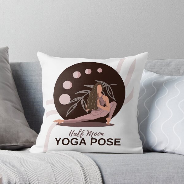 Artikelvorschau, Halbmond-Yoga-Pose, Eine coole Halbmond-Yoga-Pose, Yoga-Liebhaber entworfen und verkauft von PennysCrafts.