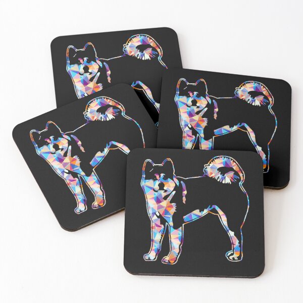 Item preview, Cool And Awesome Akita Geometric designed and sold by UnknownArtistt.
