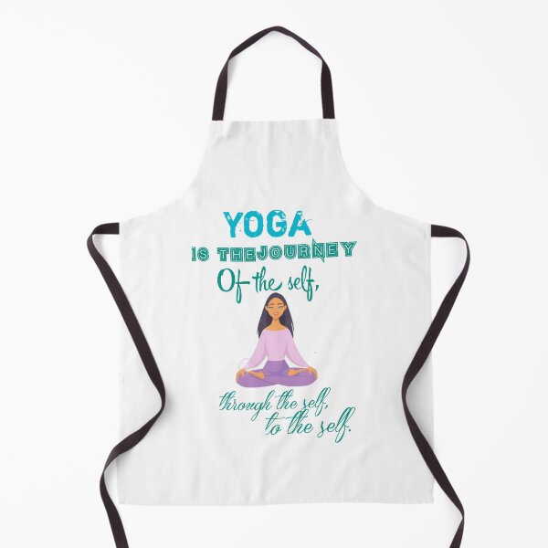 Item preview, Yoga is the journey of the self through the self to the self designed and sold by PennysCrafts.