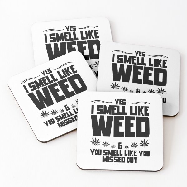 Item preview, Yes I Smell Like Weed Funny Herbivore designed and sold by AmizaMatter9.