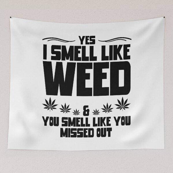 Item preview, Yes I Smell Like Weed Funny Herbivore designed and sold by AmizaMatter9.